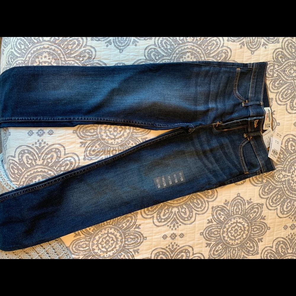 Abercrombie Kids Dark Wash Super Skinny Jeans